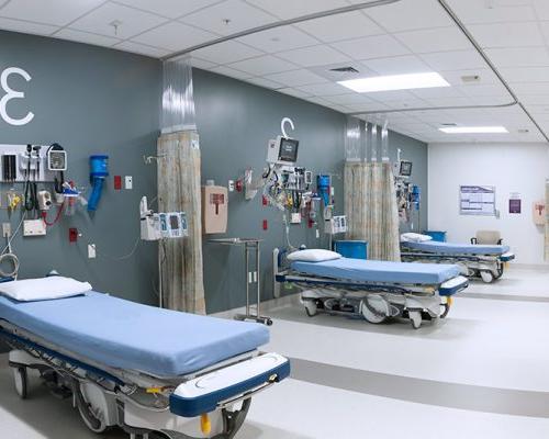 德克萨斯州安娜急诊室的室内照片